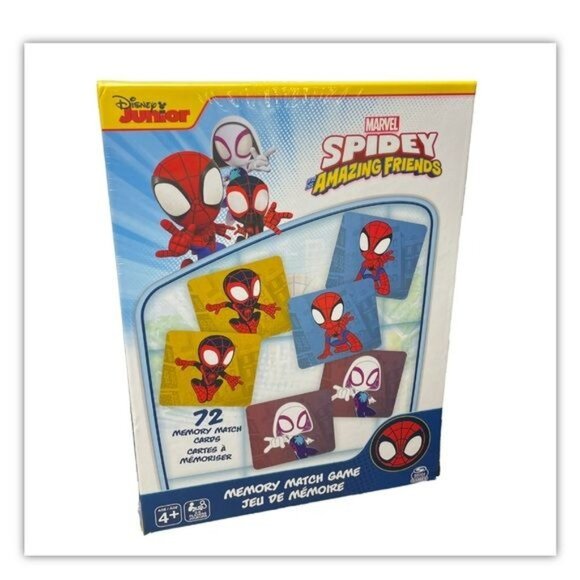 Disney Junior Marcel Spidey and his Amazing Friends Memory Card Game (#8827) - Picture 1 of 8